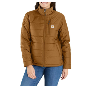 Women's Carhartt Defender Relaxed Fit Rain Jacket 3X Brown