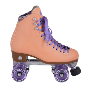 Women's Moxi Skates Moxi Beach Bunny Roller Skates Peach Blanket