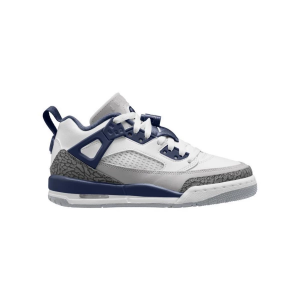 Kids' Jordan Spizike Low Sneakers sneakers-athletic-shoes Big 4.5 Regular White/Midnight Navy/Neutral Grey
