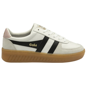 Women's Gola Grandslam Elite Sneakers sneakers-athletic-shoes 7.5 Regular White/Black/Chalk Pink