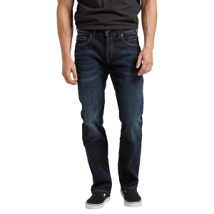 Men's Silver Jeans Co. Allan Slim Fit Straight Jeans Indigo 491 33 32