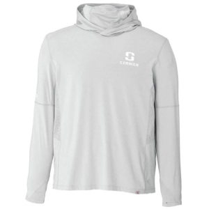 Men's Striker Guardian Fishing Hoodie Medium Alloy Heather