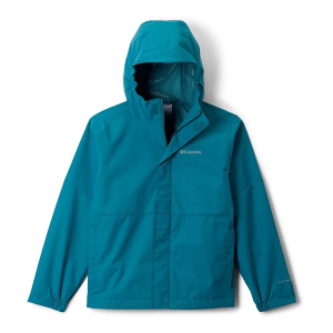 Boys' Columbia Hikebound II Rain Jacket XLarge River Blue