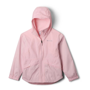 Girls' Columbia Rainy Trails II Rain Jacket XSmall Satin Pink