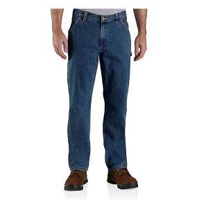 Men's Carhartt Loose Fit Jeans Utility Pants 40 Canal