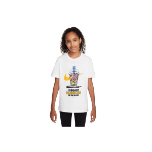 Girls' Nike Sportswear Boba T-Shirt Medium White