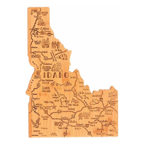 Totally Bamboo Destination Idaho Cutting Board