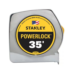 Stanley PowerLock Tape Measure - 35 ft