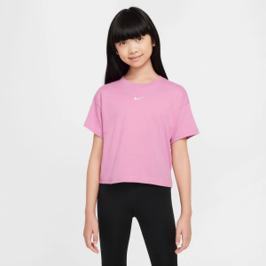 Girls' Nike Sportswear Essential LBR T-Shirt Medium Magic Flamingo