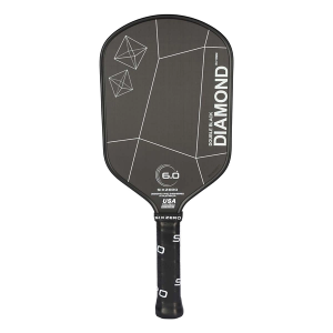 Six Zero Double Black Diamond Elongated Control Pickleball Paddle