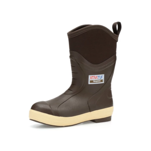 Men's Xtratuf Elite Mid Waterproof Slip Resistant Work Boots Outdoor 12 Copper/Tan