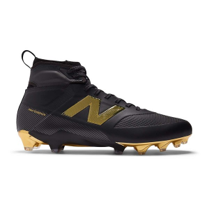 Men's New Balance Fortress Molded Football Cleats 13 Black/Gold