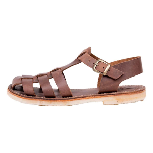 Adult Duckfeet Ringk bing Fisherman Closed Toe Sandals 42 Cocoa