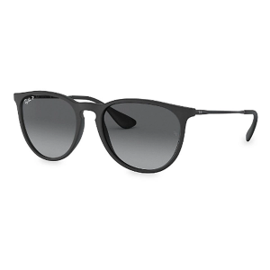 Men's Ray-Ban Erik Sunglasses Matte Rubber Black/Grey