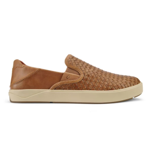 Men's OluKai Lae'ahi Lauhala Shoes Regular 7 Fox/Fox