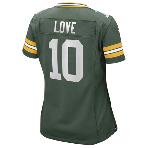 Women's Green Bay Packers Jordan Love #10 Nike Game Jersey XLarge Green