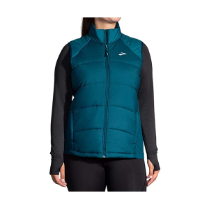 Women's Brooks Shield Hybrid 3.0 Running Vest Large Aqua Blue
