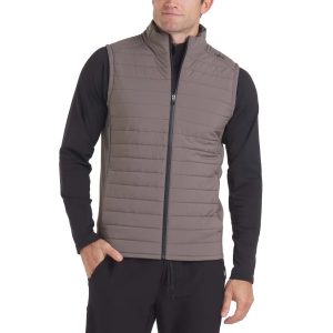 Men's UNRL Vancouver Quilted Vest XSmall Taupe