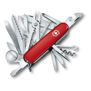 Swiss Army 1.6795.LB1 Swiss Champ Red Pocket Knife