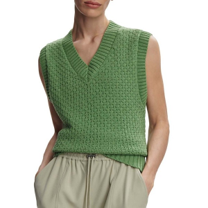 Women's Varley Sweater Vest Antonella Knit Small English Ivy