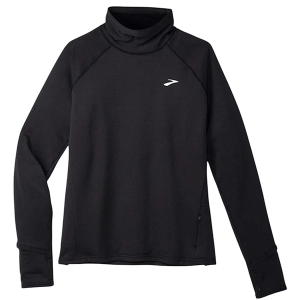 Women's Brooks Notch Thermal 2.1 Long Sleeve Base Layer Medium Black