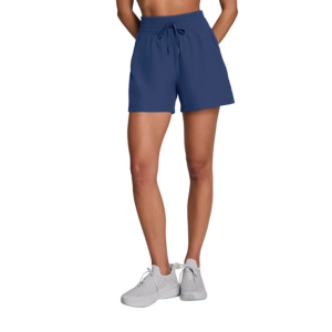 Women's Spanx On the Move Shorts Small Faded Indigo