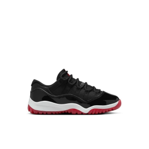 Kids' Air Jordan 11 Retro Low Sneakers sneakers-athletic-shoes Little 2.5 Regular Black/Varsity Red/White