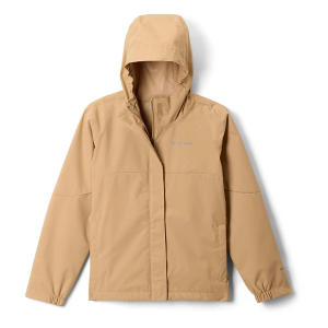 Girls' Columbia Hikebound II Rain Jacket Medium Canoe