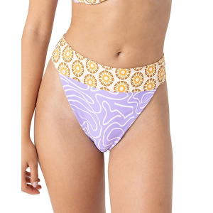 Women's Roxy Sunshine Band Swim Bottoms Large Multi