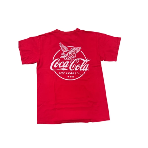 Women's Junk Food Coca Cola 1886 T-Shirt Large Licorice