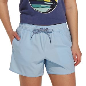 Women's Salt Life Better Days Volley Shorts Small Glacial Blue