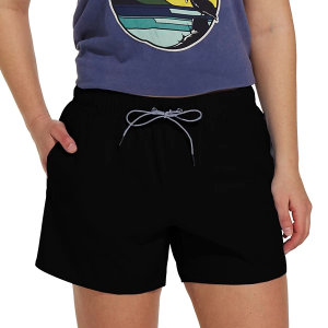 Women's Salt Life Better Days Volley Shorts Medium Black
