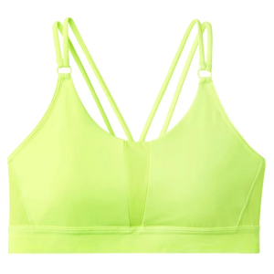 Women's Brooks Running Plunge 3.0 Sports Bra Medium Neon Yellow
