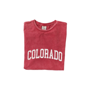 Women's Oat Collective Colorado Graphic T-Shirt XLarge Cardinal