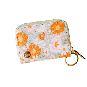 Darling Effect Zip Around Zip Wallet Bouquet Beauty Sage