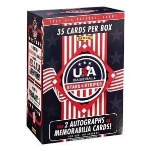 2025 Panini USA Baseball Stars & Stripes Trading Card Blaster Box