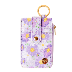 Darling Effect Keychain Card Holder Bouquet Beauty Purple
