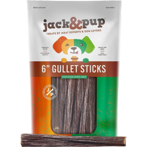 Jack&Pup 6" Gullet Sticks Dog Chew