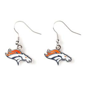 Aminco International Denver Broncos Dangle Earring