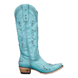 Women's Lane Cossette Western Boots 10 Turquoise