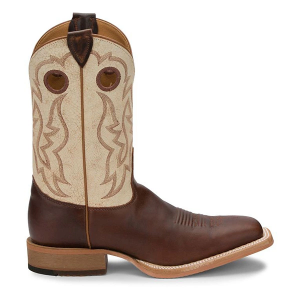 Men's Justin Brands Caddo 11" Western Boots 10 Cognac Damiana