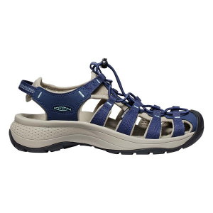 Women's KEEN Astoria West Closed Toe Hiking Sandals 6 Naval Academy/Reef Waters