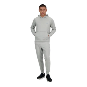 Men's New Balance Tech Knit Running Hoodie 2XLarge Athletic Grey