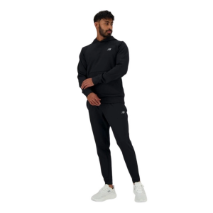 Men's New Balance Tech Knit Running Hoodie Large Black
