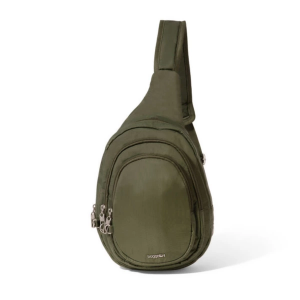Baggallini Securtex Anti-Theft Multi Zip Thyme