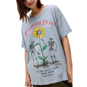 Women's Day Dreamer Grateful Dead Daisy Merch T-Shirt Small Light Blue