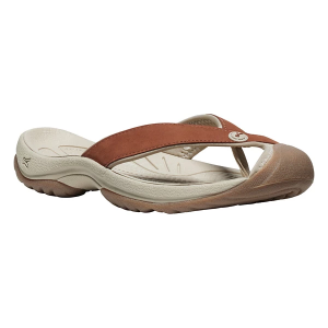 Women's KEEN Waimea Flip Flop Sandals 10 Sorrel Horse/Plaza Taupe