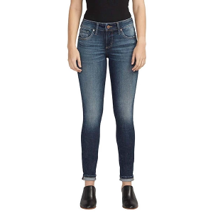Women's Silver Jeans Co. Slim Fit Girlfriend Jeans Indigo 378 30 29