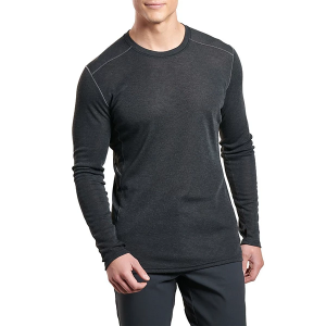 Men's Kuhl Akkomplice Krew Long Sleeve Base Layer XLarge Carbon