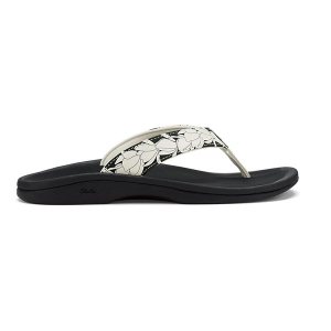 Women's OluKai Ohana Flip Flop Sandals 5 Lava Rock / Pa'i